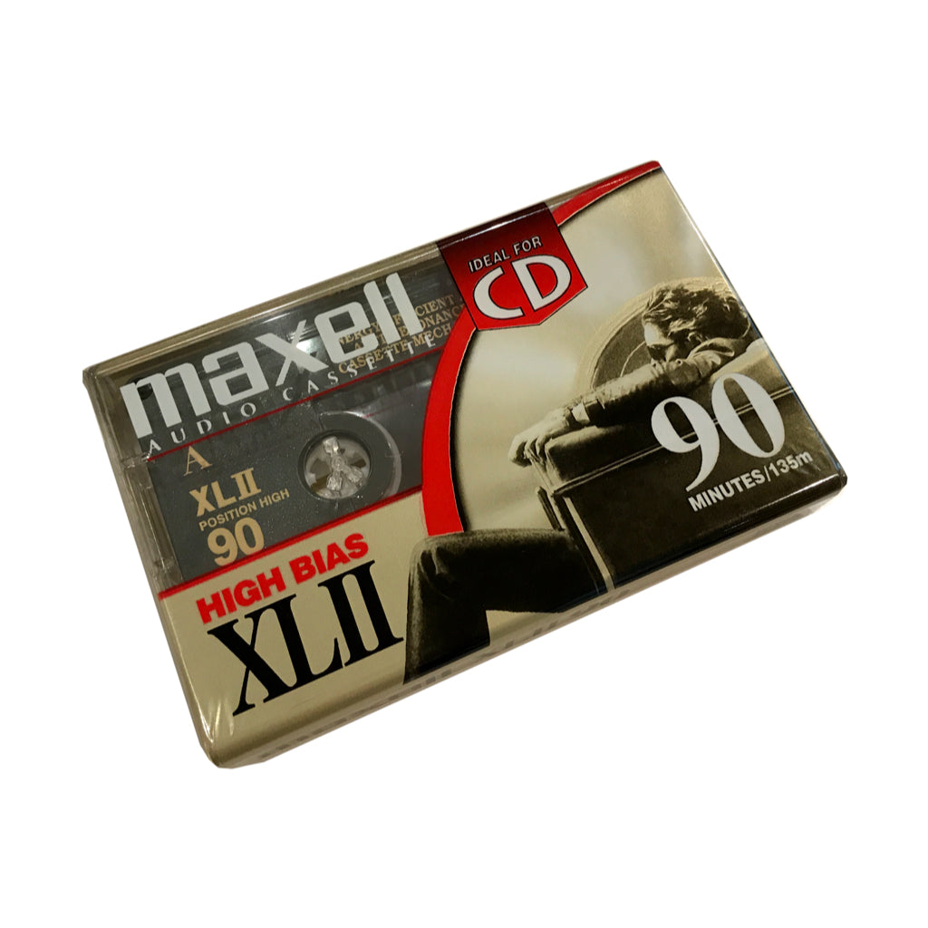 Blank Cassette Tape - Maxell XLII High Bias 90 Type II Cassette – MeMe  Antenna