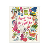 GMBK Swedish Cloth "Meet Me In Brooklyn" by Natalie Andrewson - MeMe Antenna