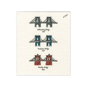 GMBK Swedish Cloth "Three Bridges" by Taiji Kuroda - MeMe Antenna