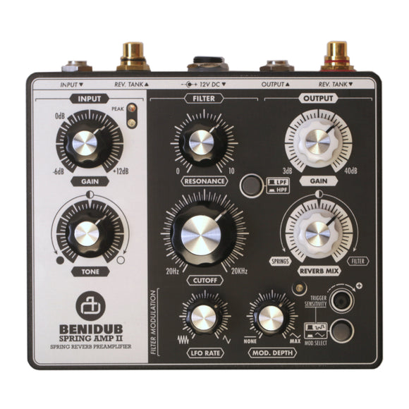 Benidub SPRING AMP II - Spring Reverb Amplifier - MeMe Antenna