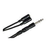 Hosa - 1/4 inch TRS to Dual 3.5 mm TRSF Y-Cable - MeMe Antenna