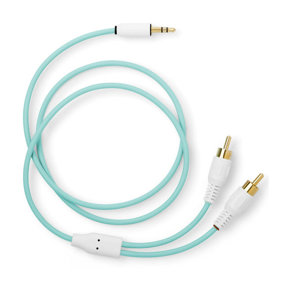 myVolts - Candycords - 3.5mm straight jack to LR RCA, 80cm - MeMe Antenna