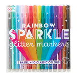 Rainbow Sparkle Glitter Markers - MeMe Antenna