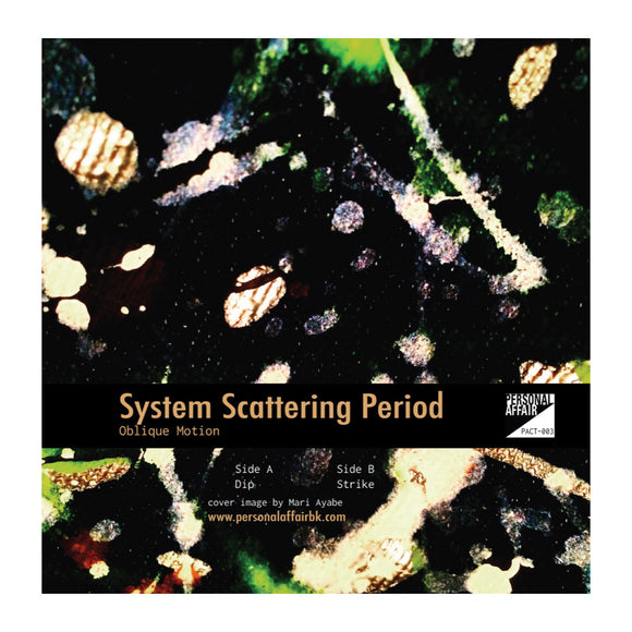 Cassette PACT-003 - System Scattering Period: Oblique Motion - MeMe Antenna