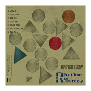 Cassette PACT-012 - Marter & Yony: Rhythm Matter - MeMe Antenna